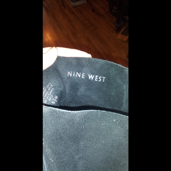 Nine West Black Suede Platform Boots - Picture 9 of 9